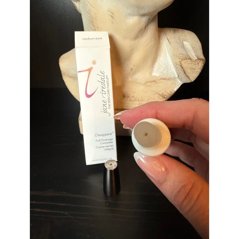 Jane‎ Iredale Disappear Full Coverage Concealer Medium Dark 12g .42oz New in Box